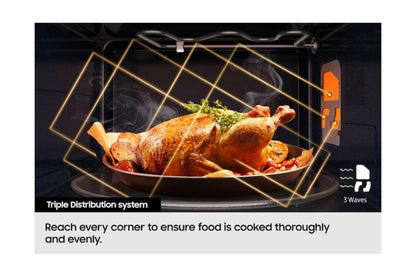 Samsung Solo Freestanding Single Microwave | MS23K3513AK/EU | Black