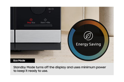 Samsung Solo Freestanding Single Microwave | MS23K3513AK/EU | Black