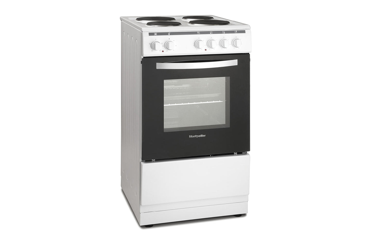 Montpellier 50cm Freestanding Electric Cooker | MSE46W | White