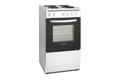 Montpellier 50cm Freestanding Electric Cooker | MSE46W | White