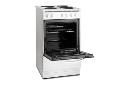 Montpellier 50cm Freestanding Electric Cooker | MSE46W | White