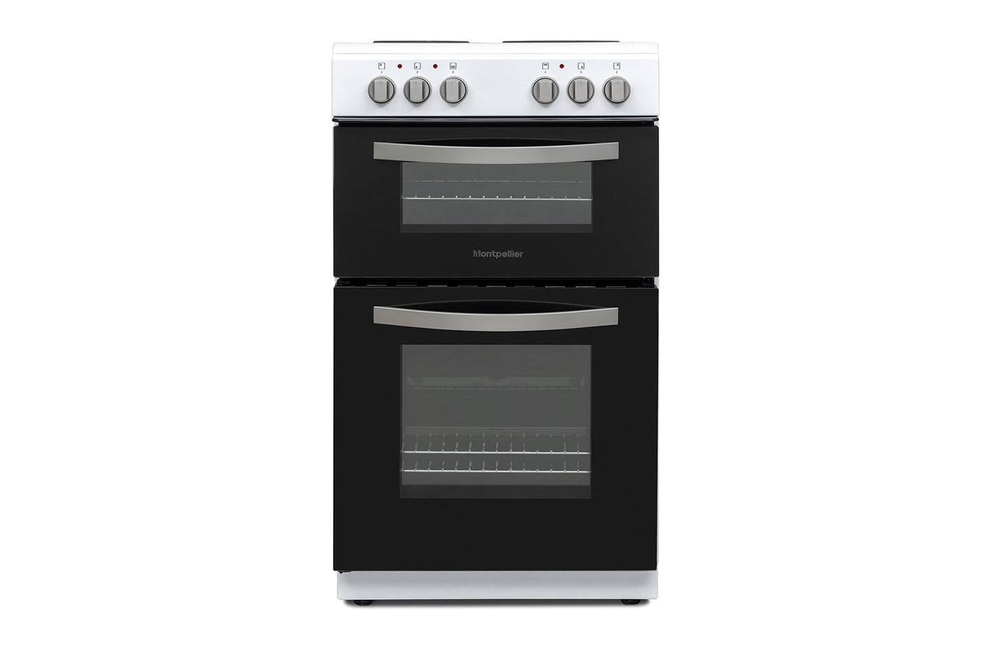 Montpellier 50cm Freestanding Twin Cavity Electric Cooker | MTCE50W | White