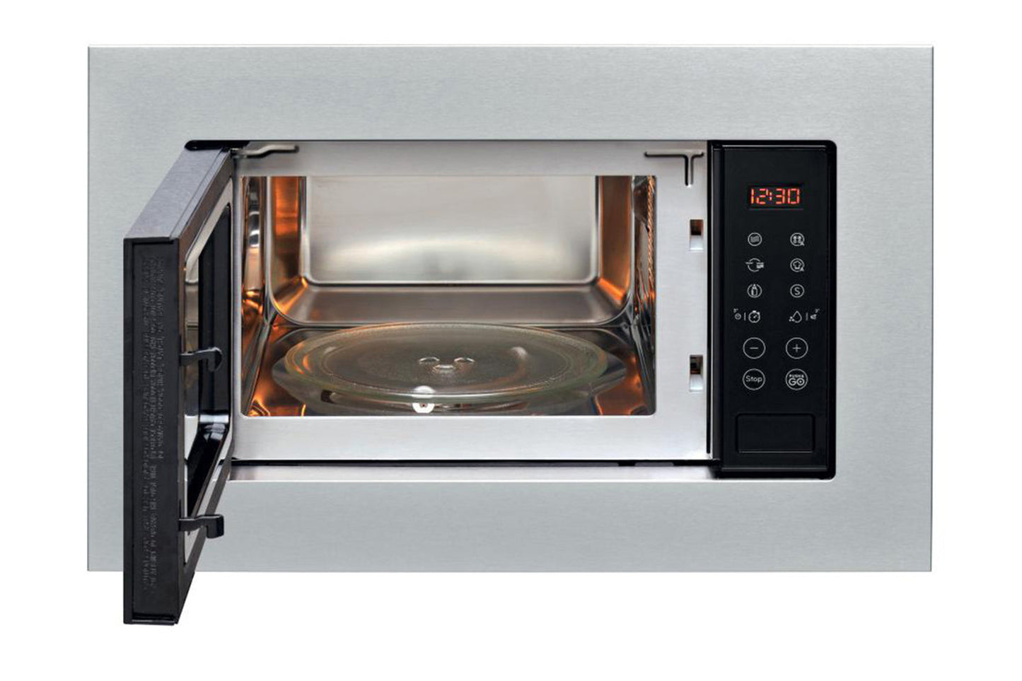 Indesit Built in Microwave | MWI120GX | Stainless Steel