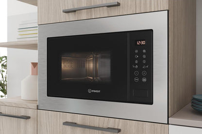 Indesit Built in Microwave | MWI125GX | Stainless Steel
