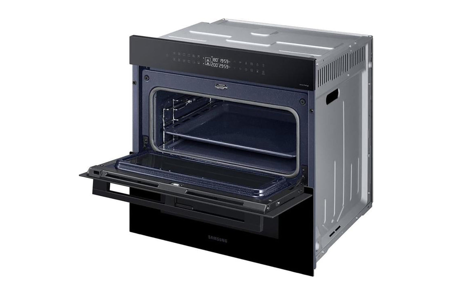 Samsung Series 4 Built-in Steam Single Oven | NV7B4355VAK/U4 | Clean Black