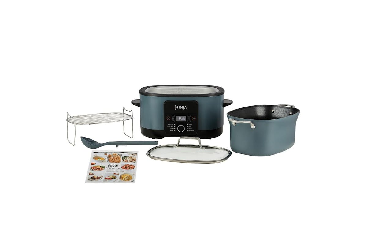Ninja 8L Foodi Possible 8-in-1 Slow Cooker | MC1001UK | Sea Salt Grey
