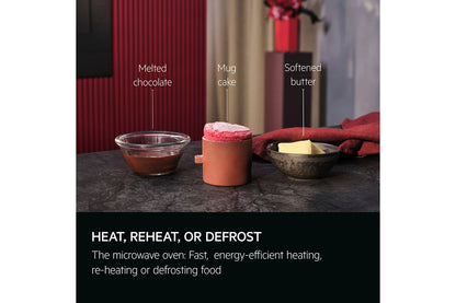 AEG 6000 Series 26L Fully Built-in Microwave | OB6GM261UB | Black