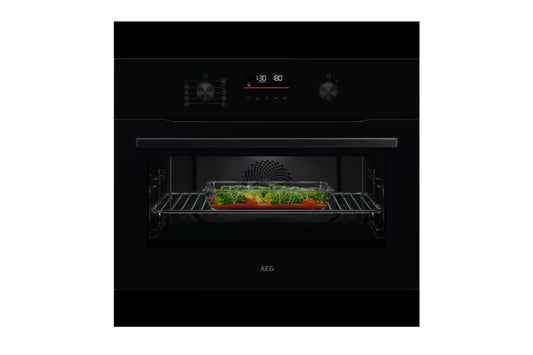 AEG 6000 Combiquick Built-in Microwave Oven | OK6NK40K | Black