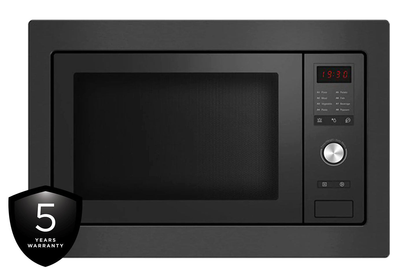 Fisher and Paykel Series 5 60cm Contemporary Compact Combi-Microwave Oven | OM25BLSB1