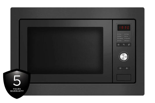 Fisher and Paykel Series 5 60cm Contemporary Compact Combi-Microwave Oven | OM25BLSB1