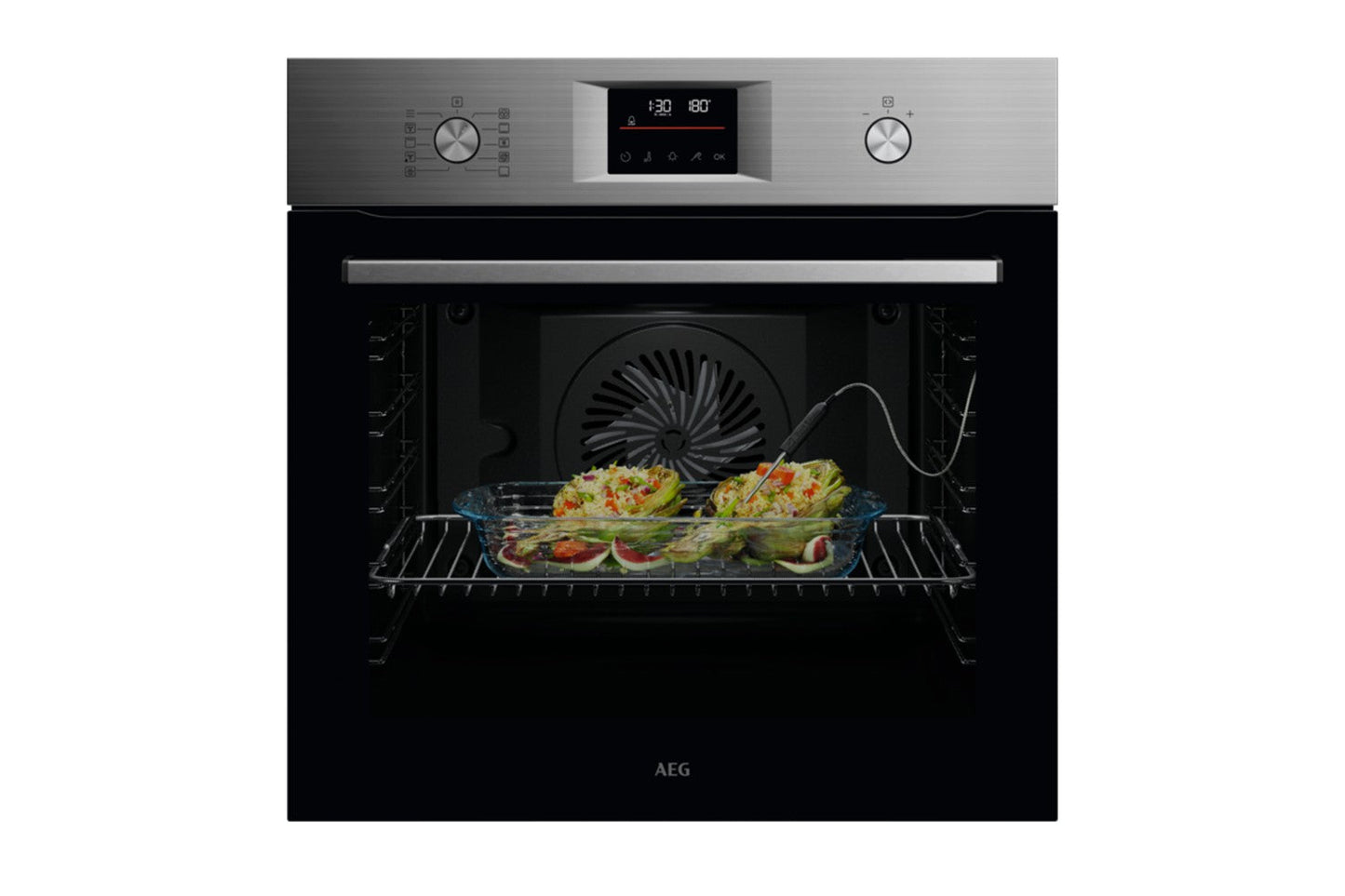 AEG 6000 SenseCook Built-in Single Oven | OS6AB50AM