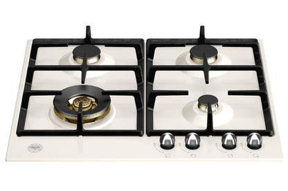 Bertazzoni Heritage Series 60cm 4 Burner Gas Hob | P604LHERAX | Stainless Steel