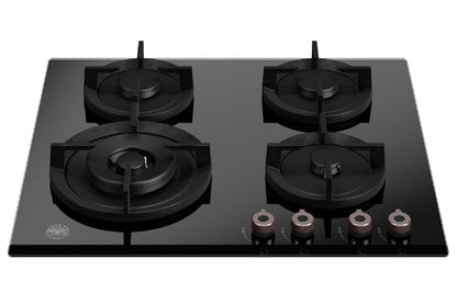 Bertazzoni Professional Series 60cm 4 Burner Gas Hob | P604LPROGNE | Nero