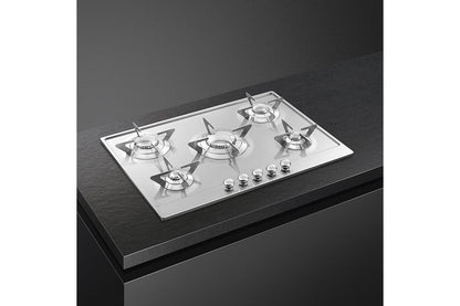 Smeg Renzo Piano 72cm Built-in Gas Hob | P705ES | Stainless Steel