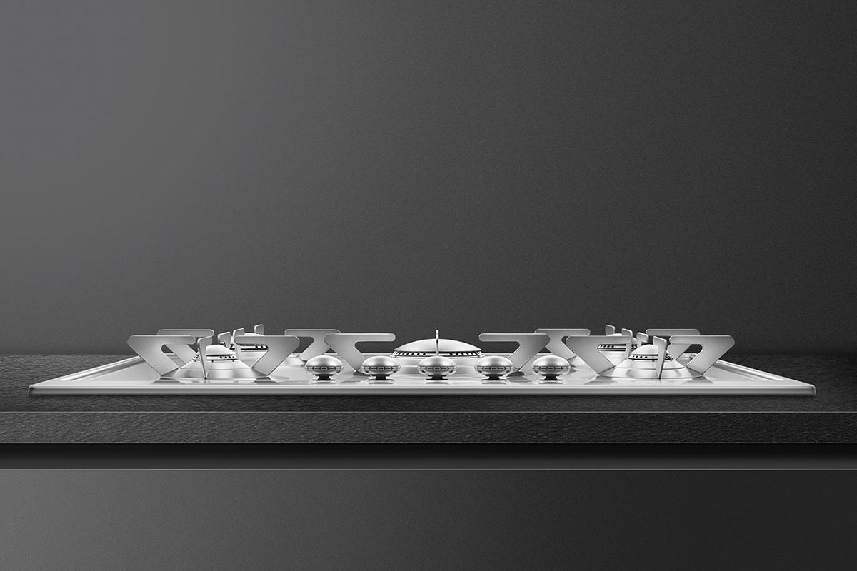 Smeg Renzo Piano 72cm Built-in Gas Hob | P705ES | Stainless Steel