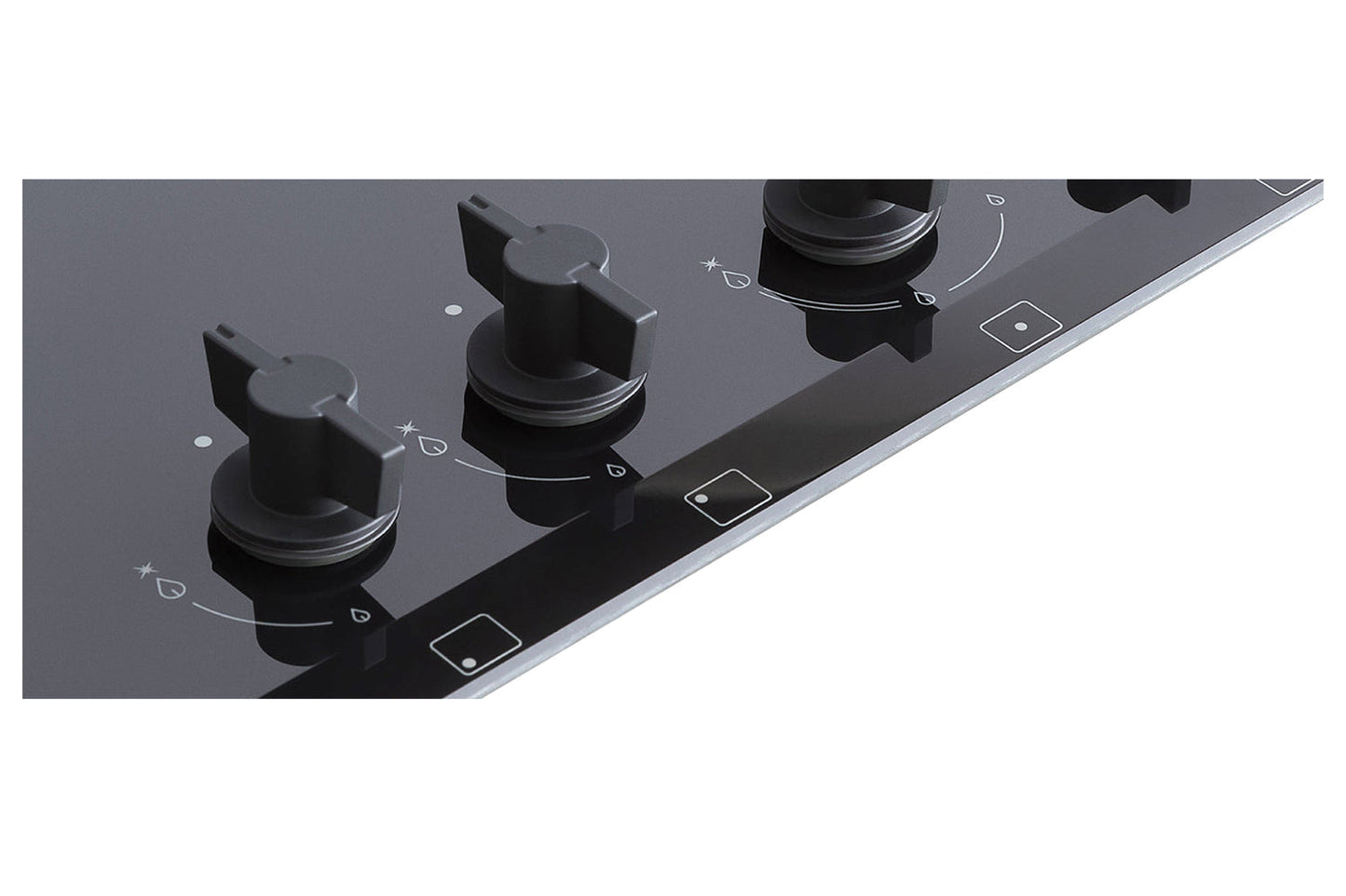 Bertazzoni Modern Series 75cm 5 Burner Gas Hob | P755CMODGNE | Black