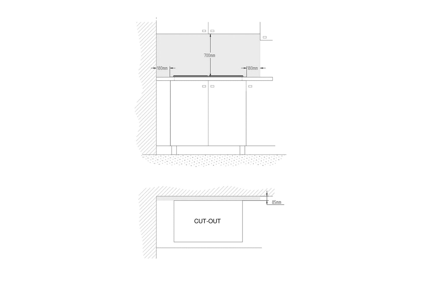 Bertazzoni Professional Series 75cm Gas Hob | P755CPRONE | Matt Black