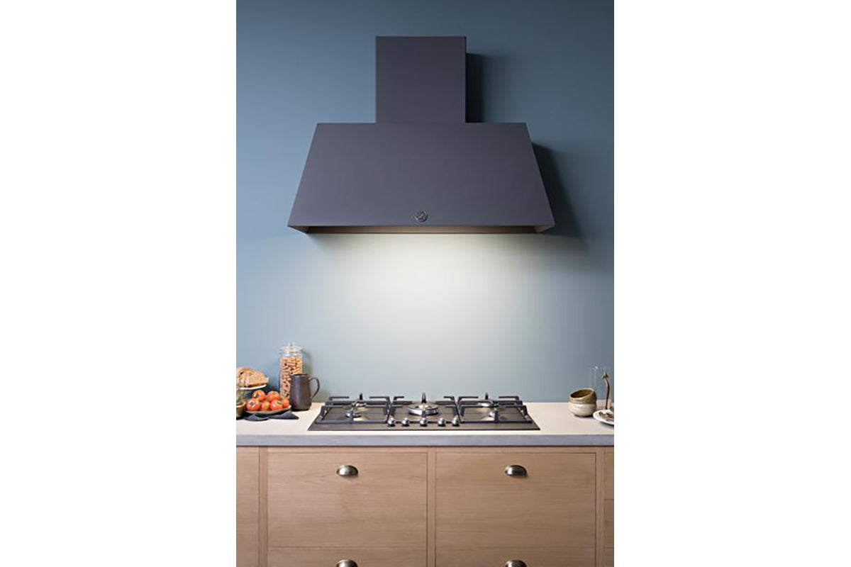 Bertazzoni Heritage Series 90cm 5 Burner Gas Hob | P905CHERNE | Nero Matt