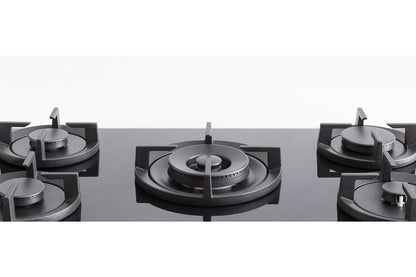Bertazzoni Professional Series 90cm 5 Burner Gas Hob | P905CPROGNE | Black