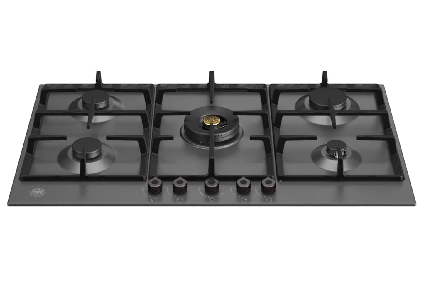 Bertazzoni Professional Series 90cm 5 Burner Gas Hob | P905CPRONE | Nero Matt
