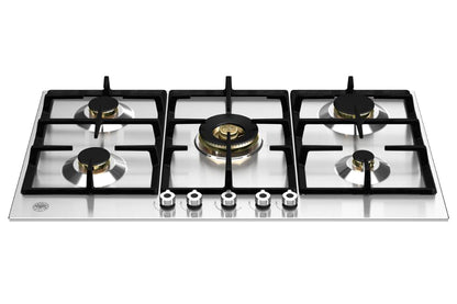 Bertazzoni Professional Series 90cm 5 Burner Gas Hob | P905CPROX | Stainless Steel
