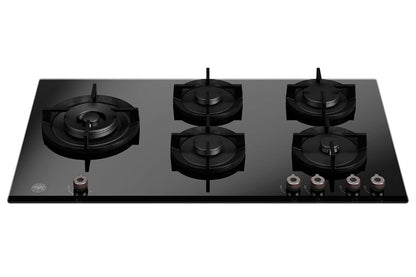 Bertazzoni Professional Series 90cm 5 Burner Gas Hob | P905LPROGNE | Black
