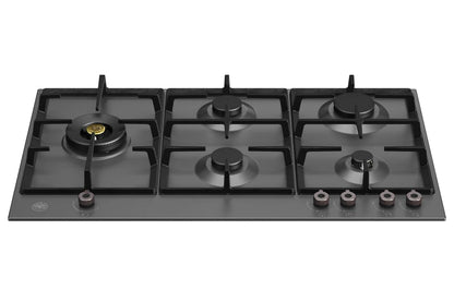 Bertazzoni  Professional Series 90cm 5 Burner Gas Hob | P905LPRONE | Black
