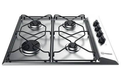 Indesit 58 cm Built-in Gas Hob | Stainless Steel