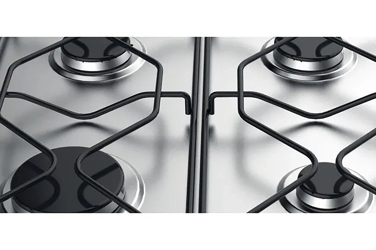 Indesit 58 cm Built-in Gas Hob | Stainless Steel