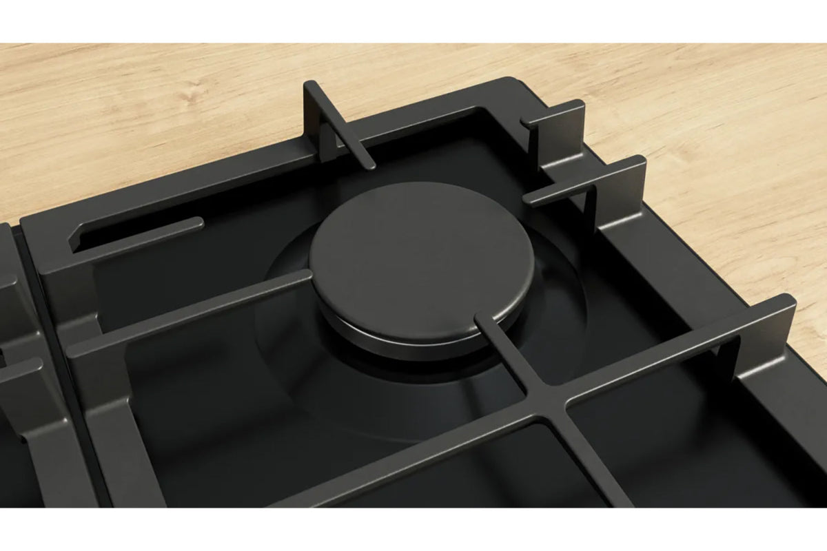 Bosch Series 6 60cm 4 Burner Gas Hob | PCP6A6I90 | Black