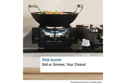 Bosch Series 6 75cm 5 Burner Gas Hob | PCQ7A5I90 | Stainless Steel