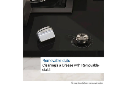 Bosch Series 6 75cm 5 Burner Gas Hob | PCQ7A5I90 | Stainless Steel