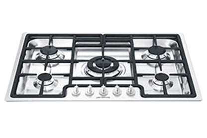 Smeg 72cm Classic Aesthetic Built-in Gas Hob | PGF75-4 | Stainless Steel
