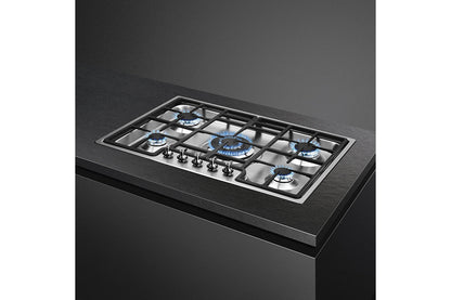 Smeg 72cm Classic Aesthetic Built-in Gas Hob | PGF75-4 | Stainless Steel
