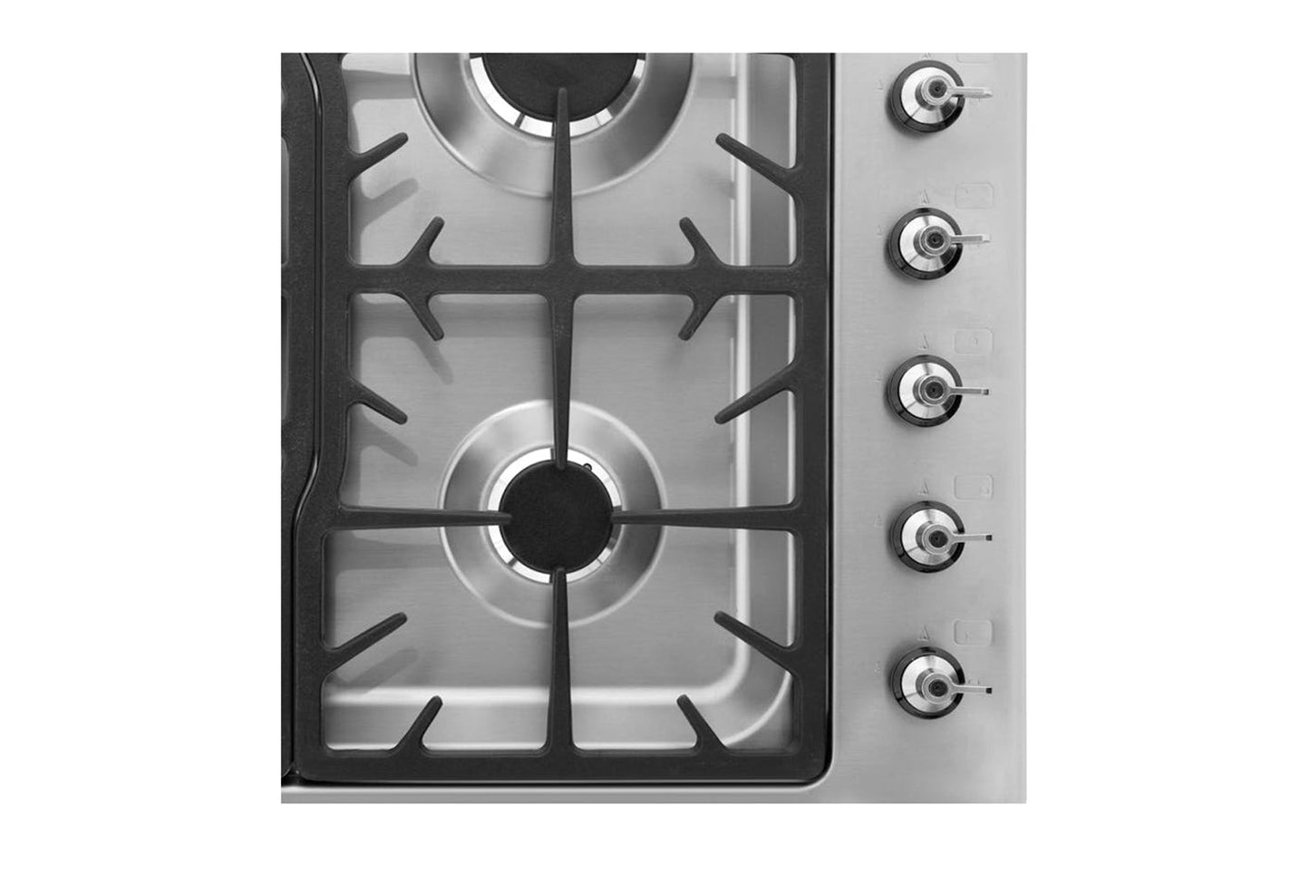 Smeg 90cm Built-in Classic Gas Hob | PGF95-4 | Stainless Steel