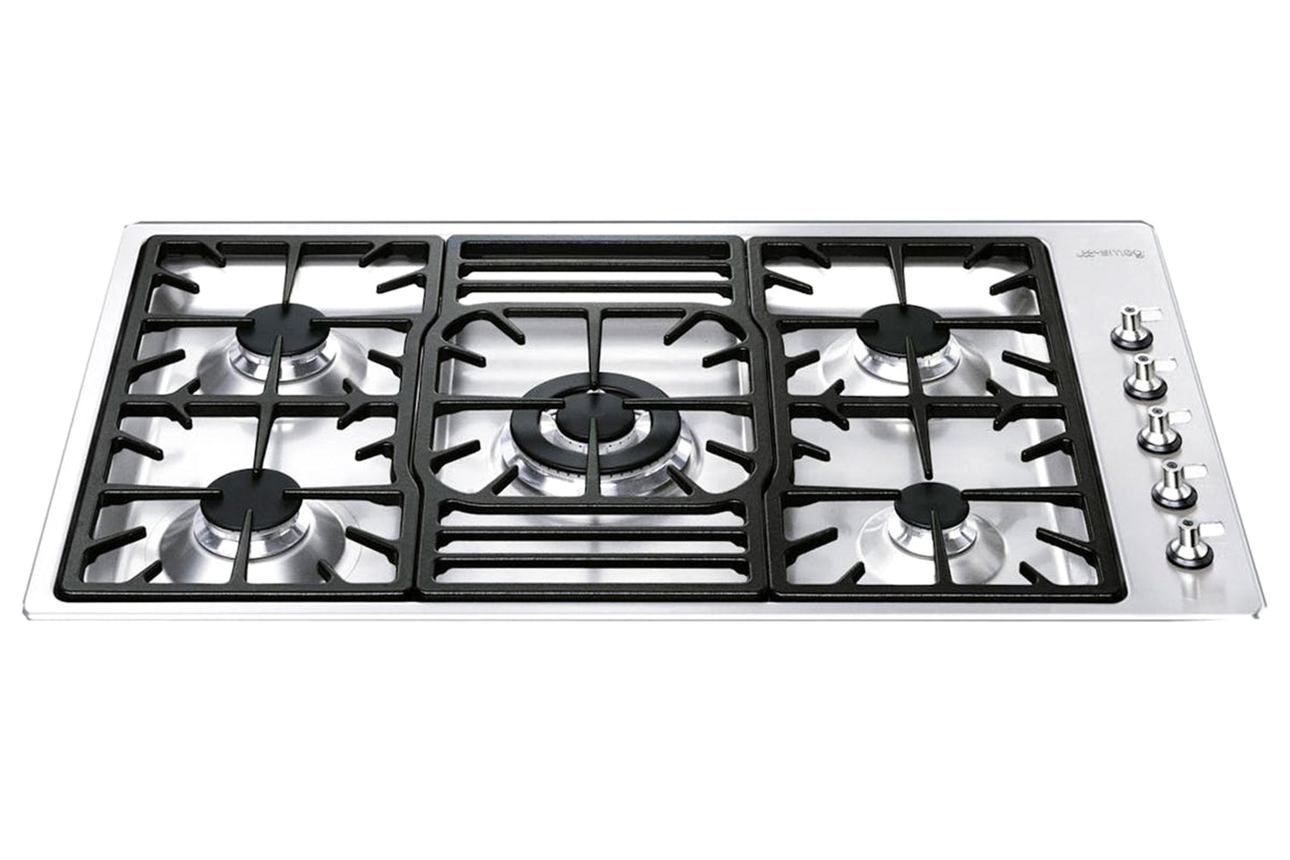 Smeg 90cm Built-in Classic Gas Hob | PGF95-4 | Stainless Steel