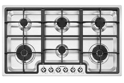 Smeg 90cm Built-in Gas Hob | PGF962