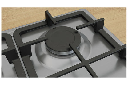 Bosch Series 4 75cm 5 Burner Gas Hob | PGM7B5K90 | Stainless Steel