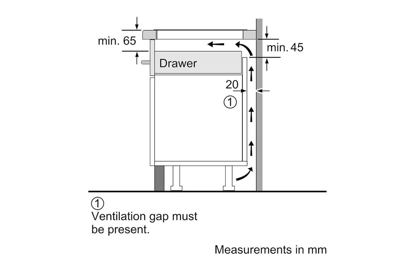 Bosch Series 4 60cm Built-In Induction Hob | PIE631BB5E
