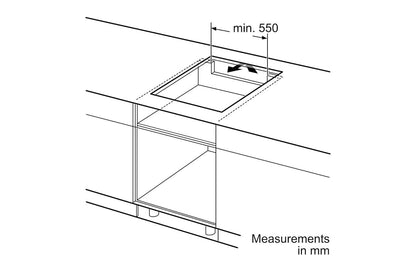 Bosch Series 4 60cm Built-In Induction Hob | PIE631BB5E