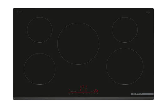 Bosch Series 6 80cm 5 Zone Induction Hob | PIV831HB1E | Black