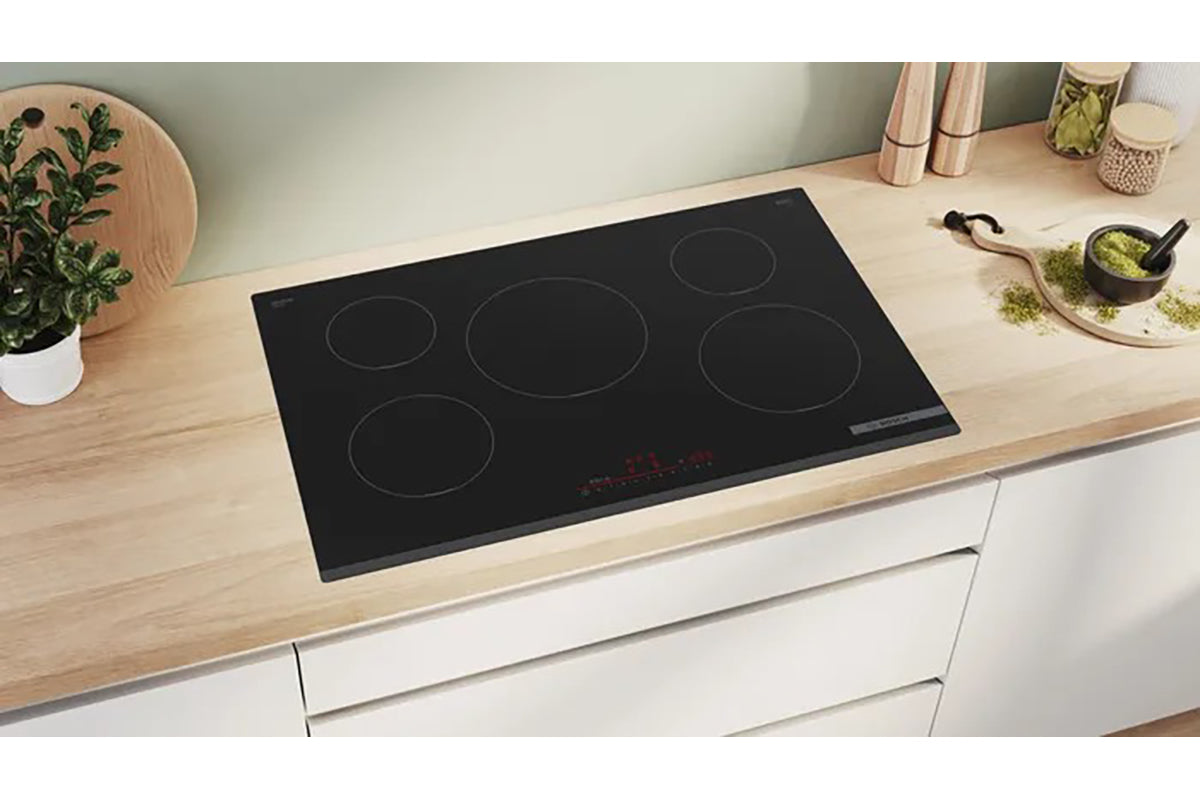 Bosch Series 6 80cm 5 Zone Induction Hob | PIV831HB1E | Black