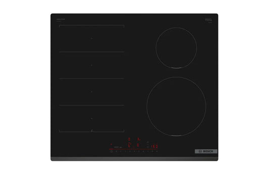 Bosch Series 6 60cm 4 Zone Induction Hob | PIX631HC1E | Black