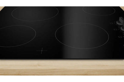 Bosch 60cm 4 Zone Electric Hob | PKE611CA3E | Black