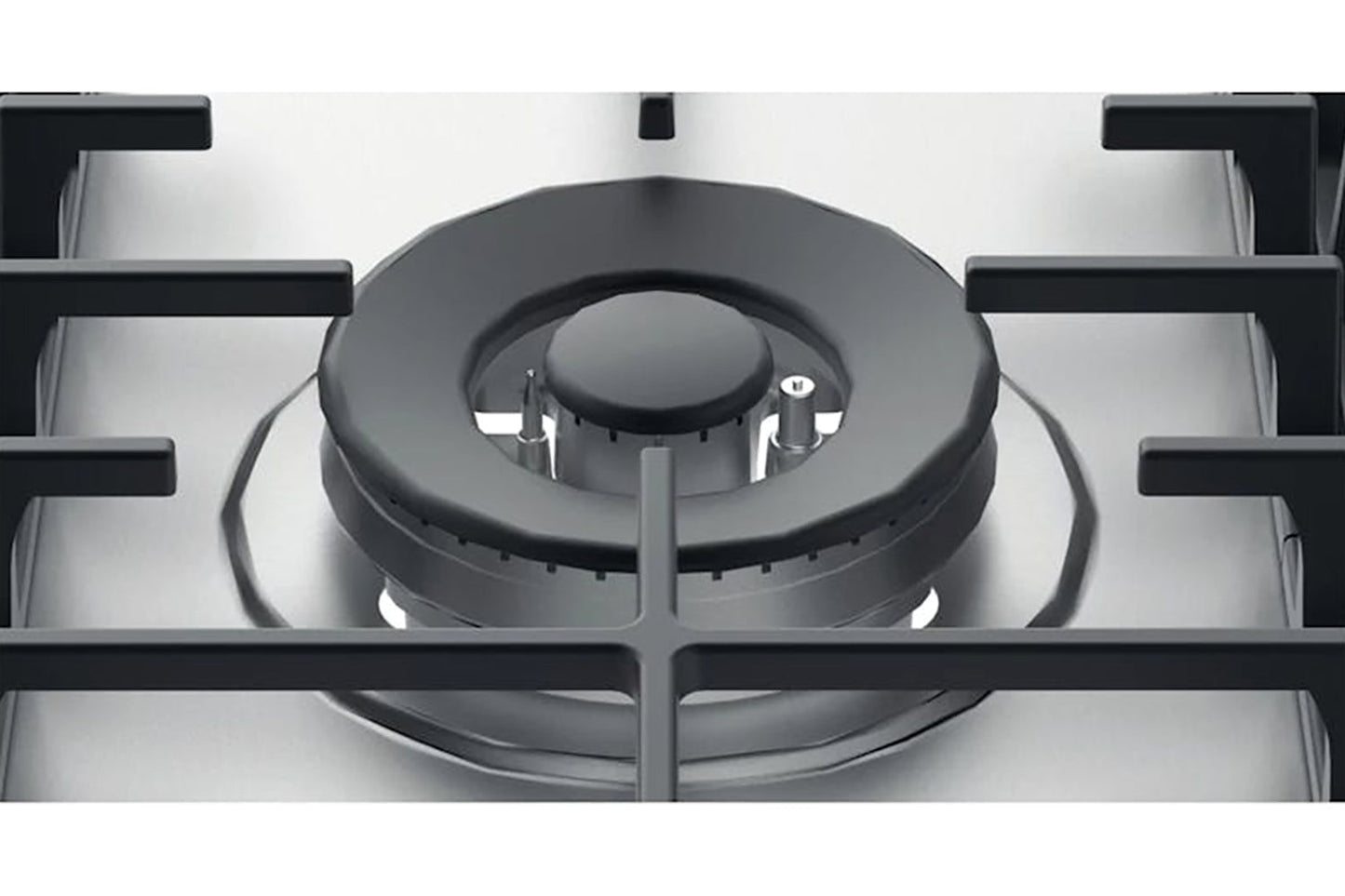 Hotpoint 75cm Built-in Gas Hob | PPH75GDFIXUK | Inox
