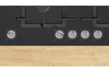 Bosch Series 6 90cm 5 Burner Gas Hob | PPM9A6I40 | Black