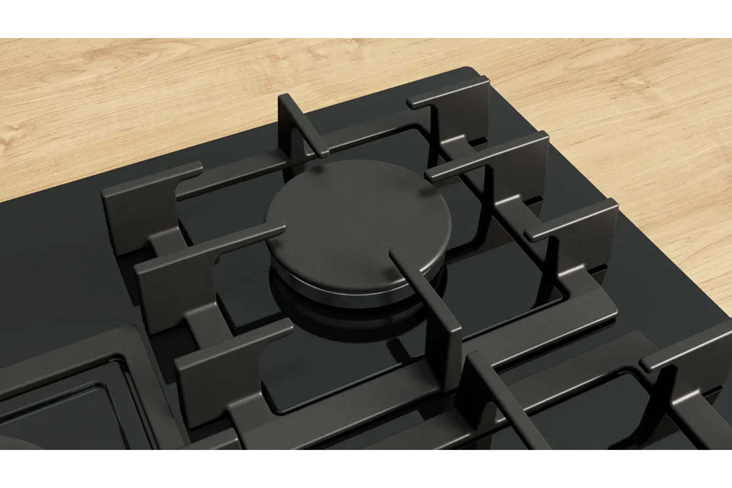 Bosch Series 6 75cm 5 Burner Gas Hob | PPQ7A6I40 | Black