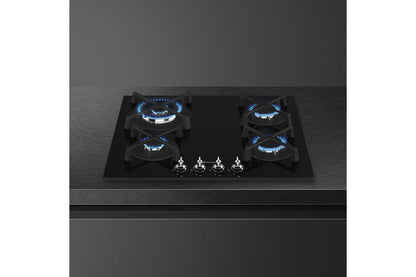Smeg 60cm Built-in Gas Hob | PV364N | Black