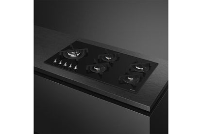 Smeg 90cm Built-in Gas Hob | PV395LN | Black