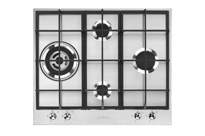Smeg 60cm Classic Built-in Gas Hob | PX364L | Stainless Steel